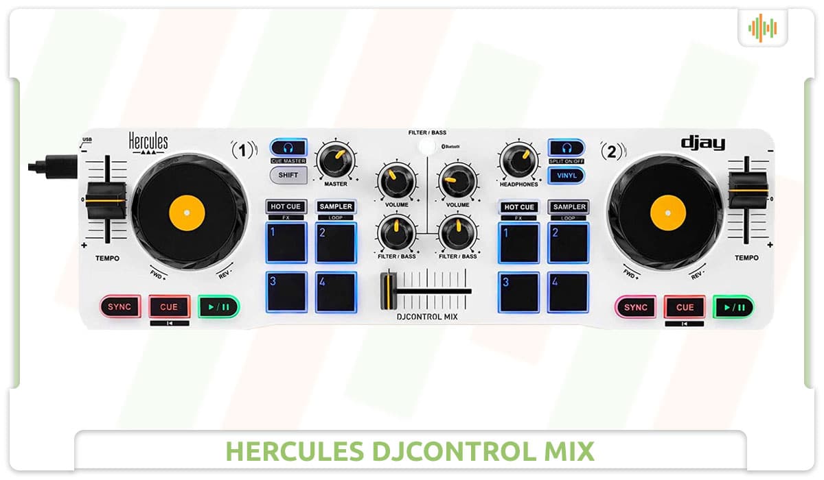 Hercules DJControl Mix Top.