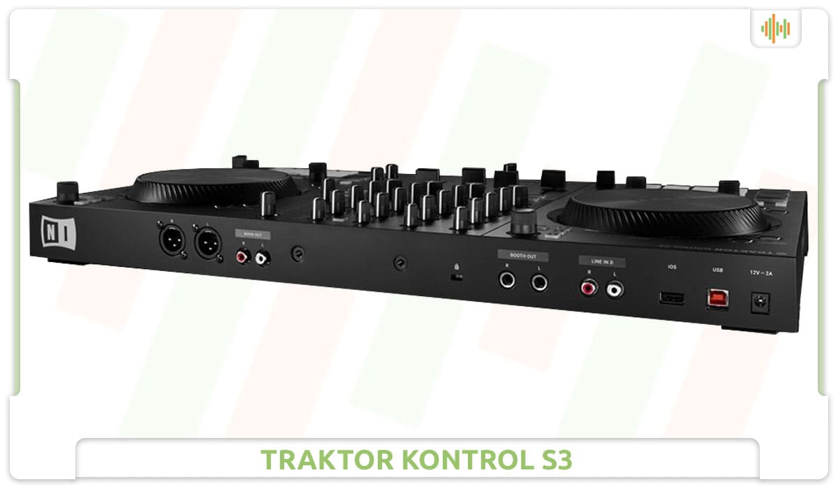 Traktor Kontrol S3 Rear Angle.