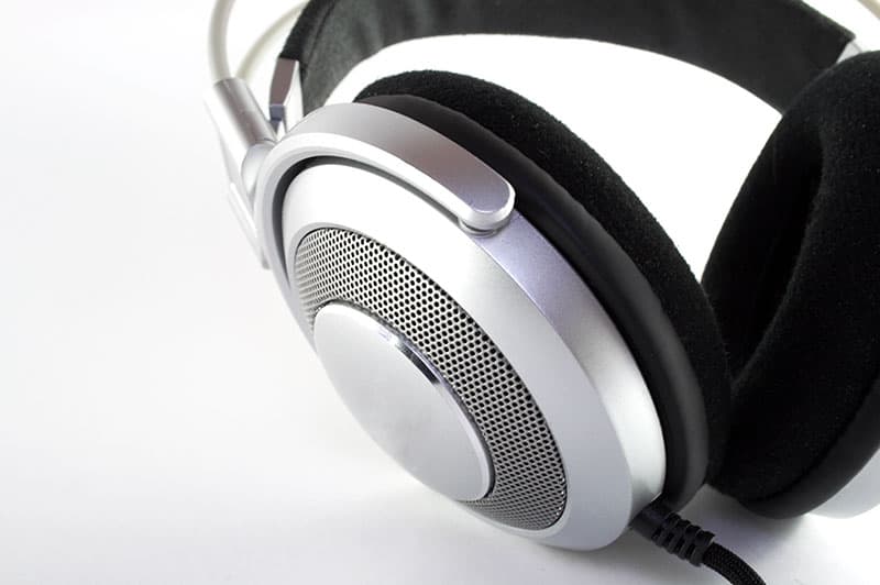 Photo of open back headphones.