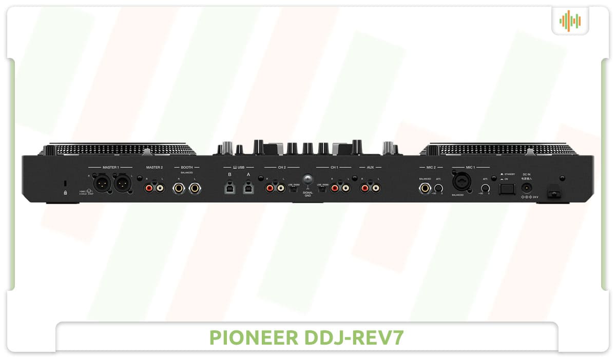 Pioneer DDJ-REV7 Rear.
