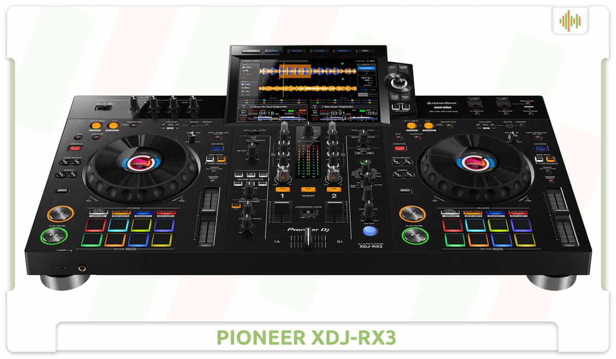 Pioneer XDL-RX3 Front Angle.