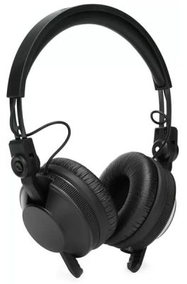 Three quarter view of the Pioneer HDJ-CX headphones.