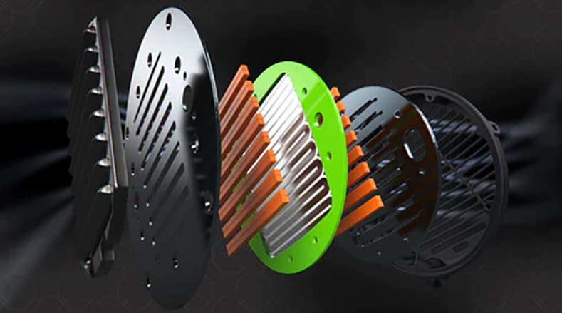 Audeze planar magnetic driver expanded.