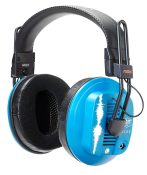 Three quarter view of the Dekoni Blue headphones.