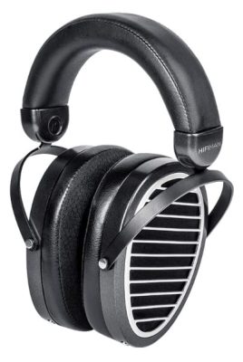 Three quarter view of the HIFIMAN Edition XS headphones.