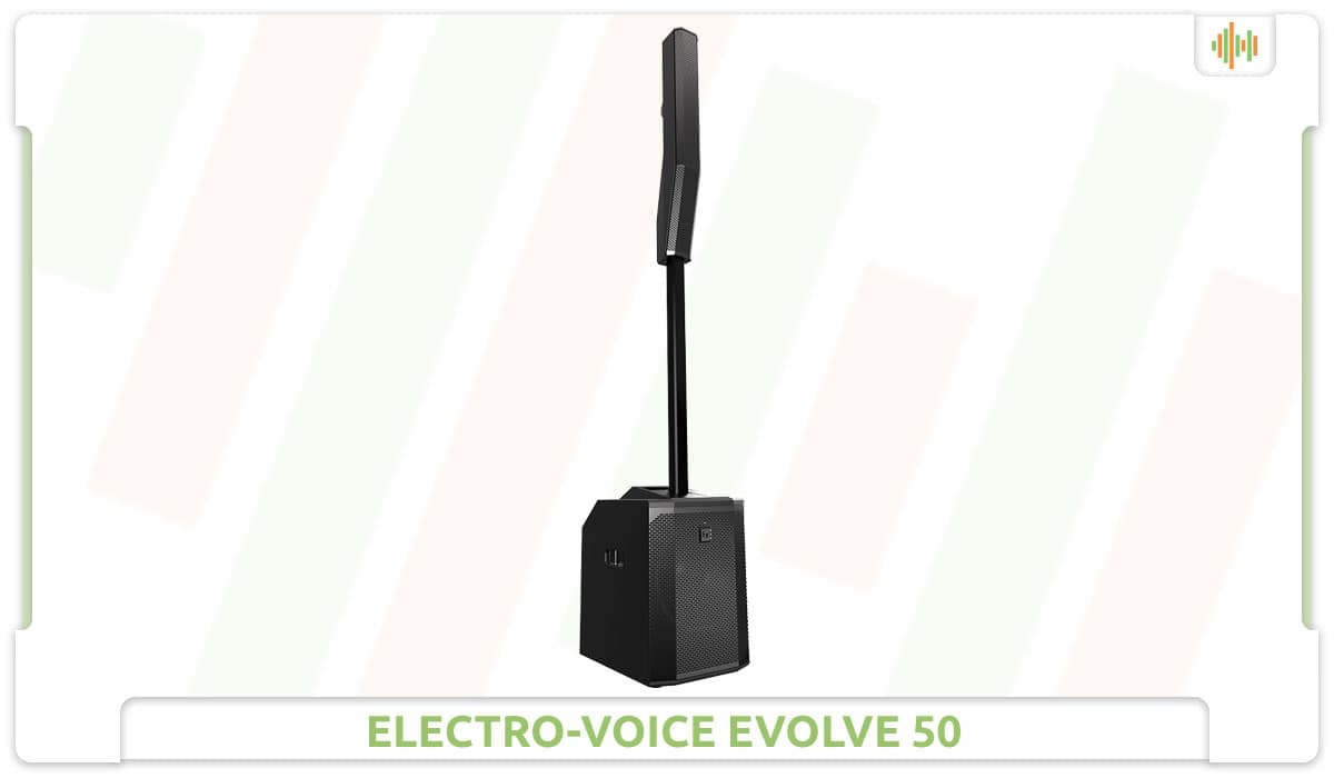 EV Evolve 50 portable PA system