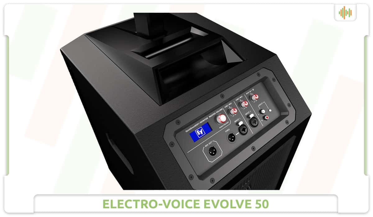 EV Evolve 50 portable PA system
