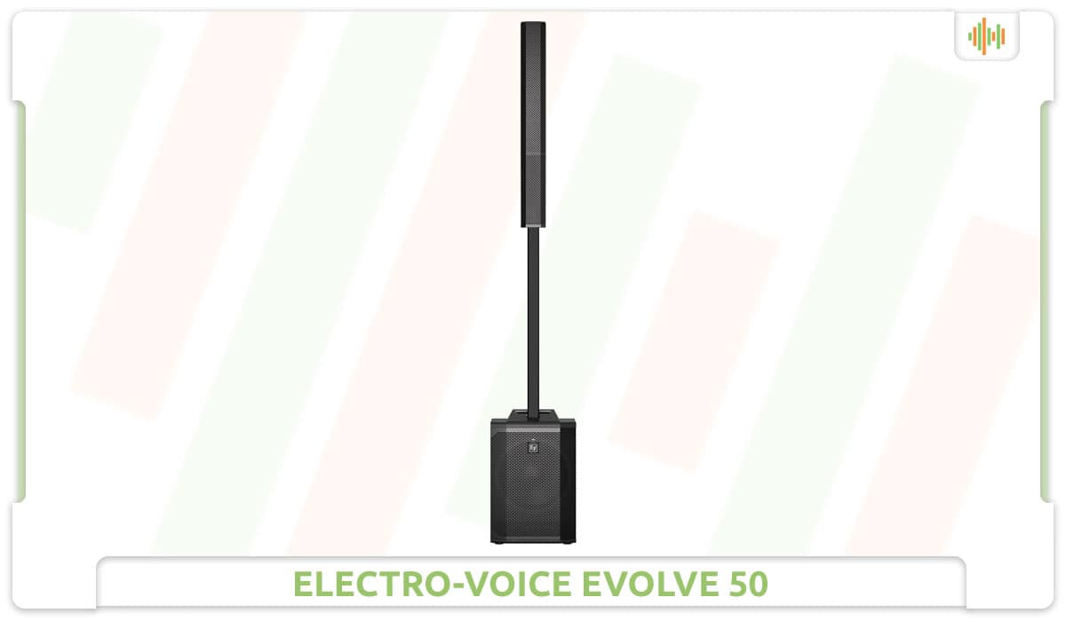 EV Evolve 50 portable PA system