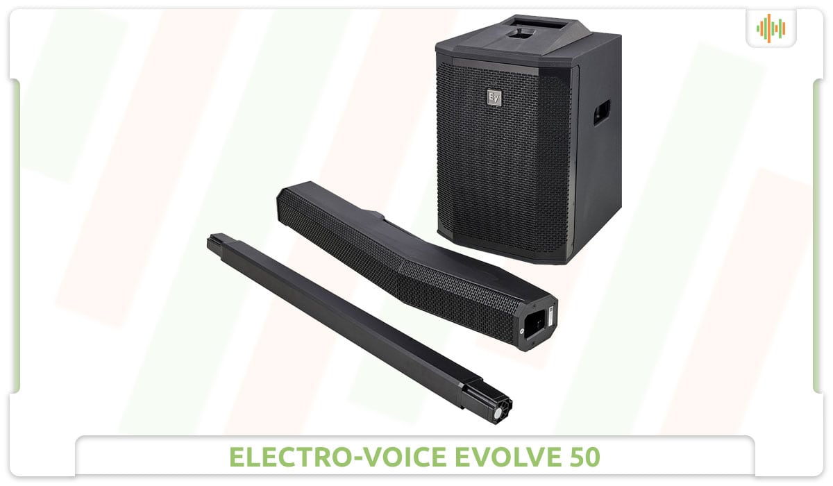 EV Evolve 50 portable PA system