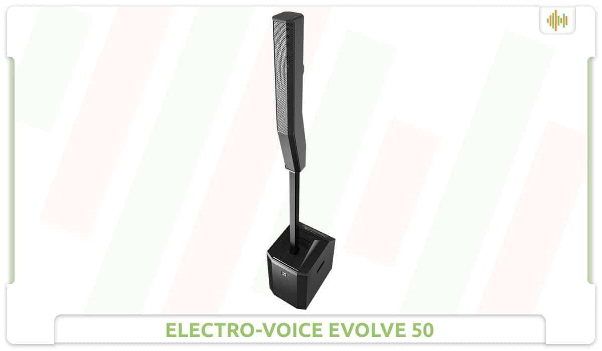 EV Evolve 50 portable PA system