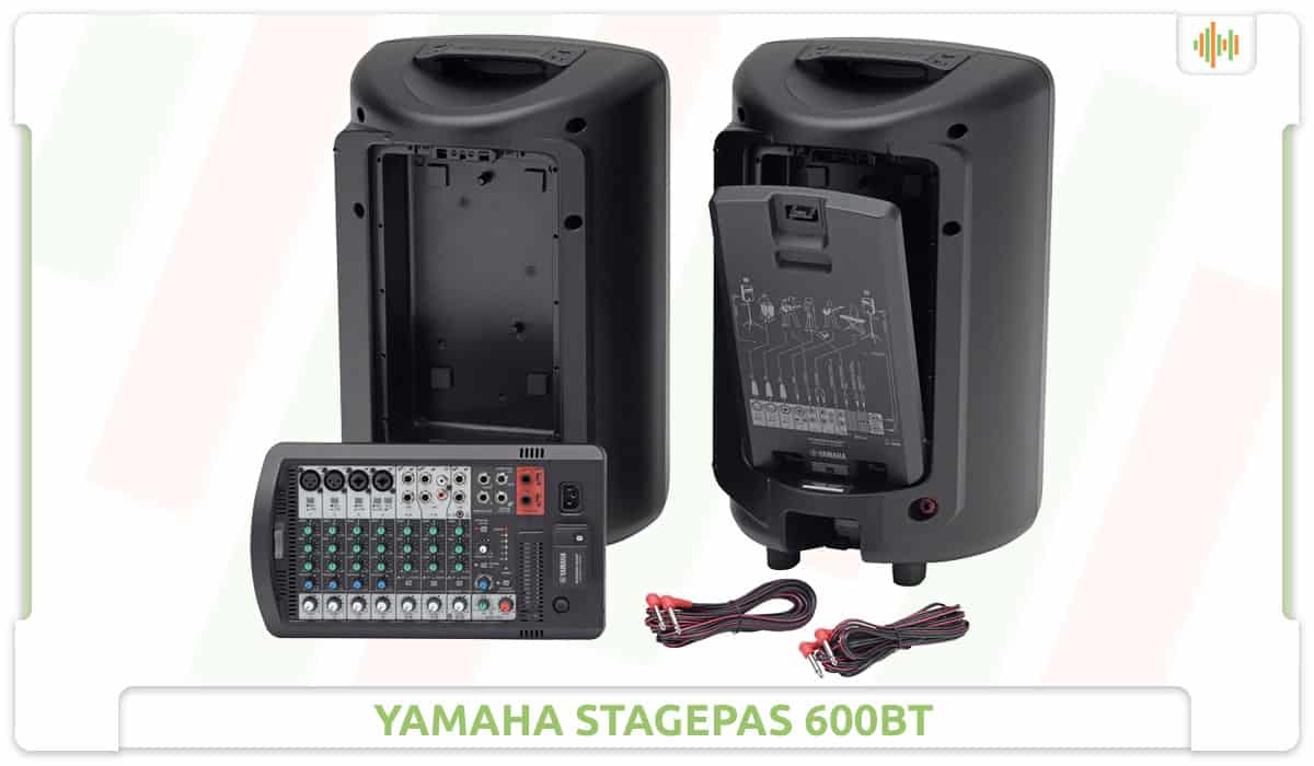 Yamaha StagePas 600BT portable PA system