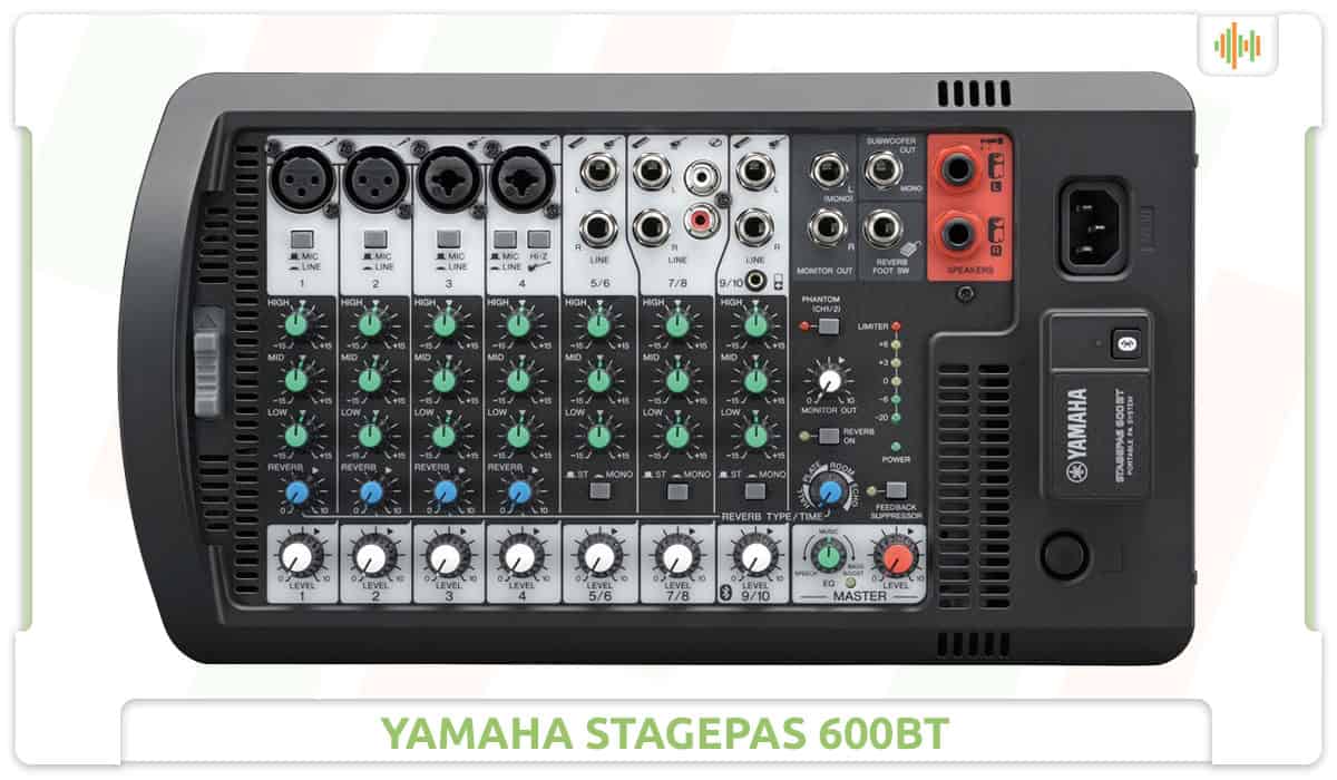 Yamaha StagePas 600BT portable PA system