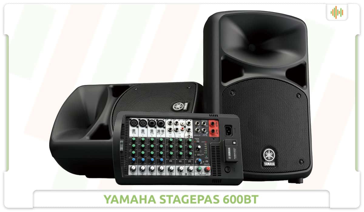 Yamaha StagePas 600BT portable PA system