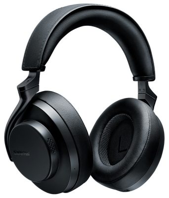 Three-quarter view of the Shure AONIC 50 Gen 2 headphones.
