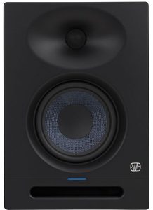 Front view of the PreSonus Eris Studio 5 studio monitor.
