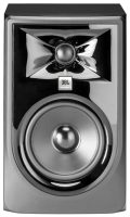 Front view of the JBL 305p MkII studio monitor