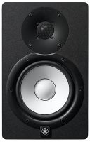 Front view of the Yamaha HS7 studio monitor.
