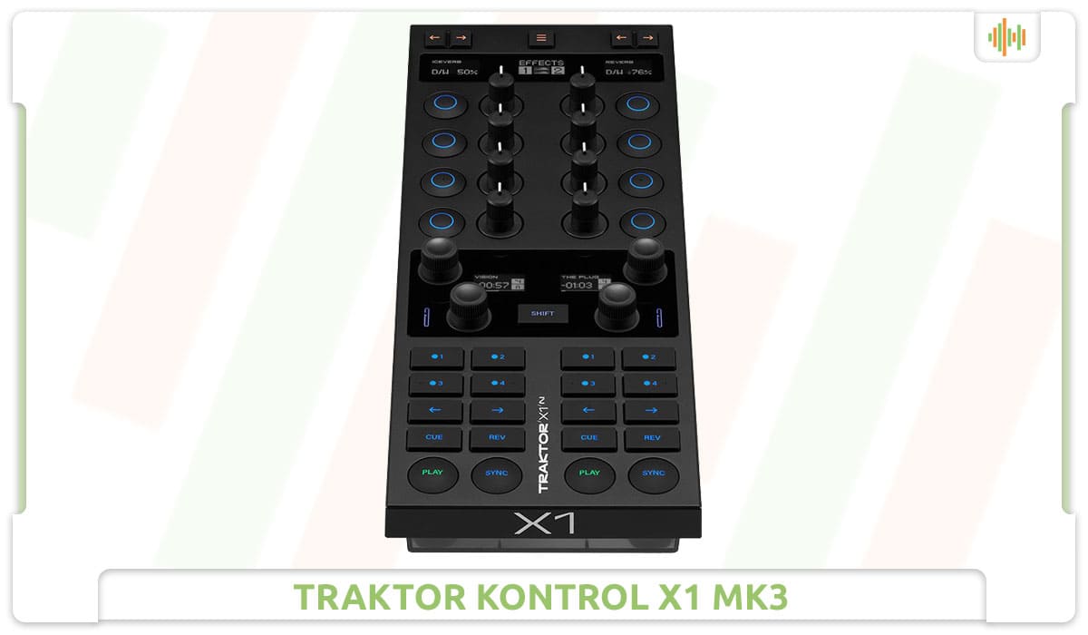 Traktor Kontrol X1 Front Angle.