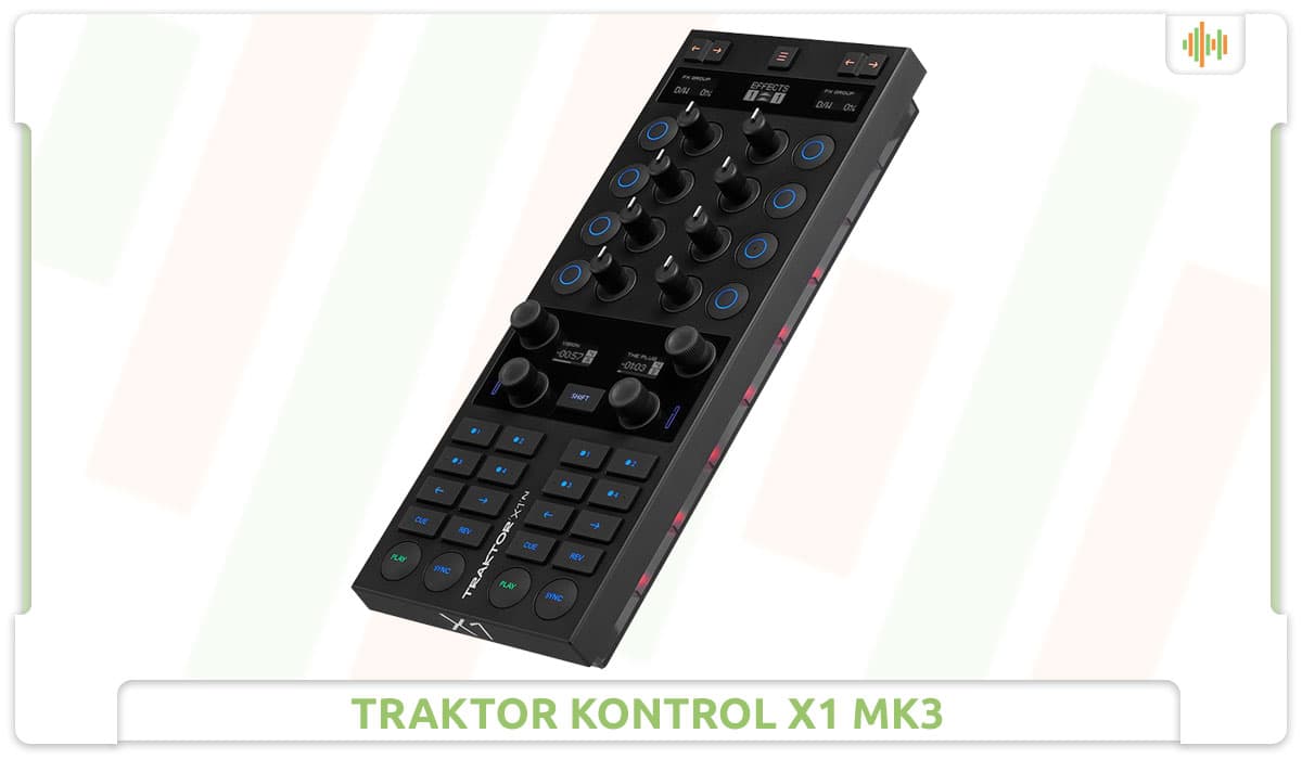 Traktor Kontrol X1 Side Angle.